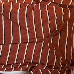 Long sleeve striped shirt